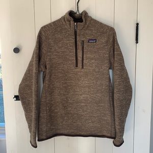 Patagonia better sweater half zip